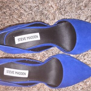 Steve Madden Women's Blue Suede Shoes
